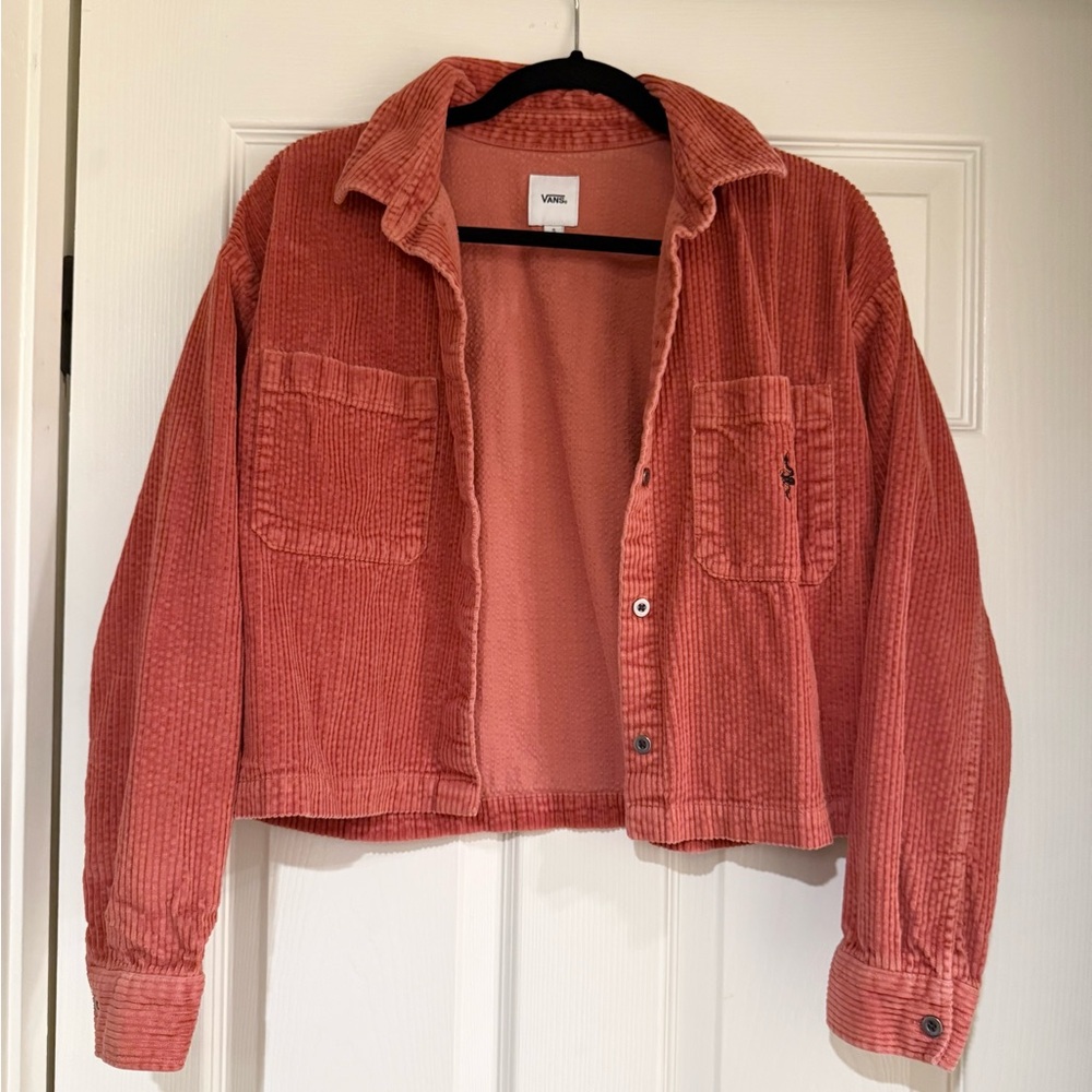 Vans Women's Burnt Orange Corduroy Jacket